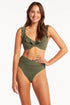 Sea Level Essentials Wrap High Waist Pan